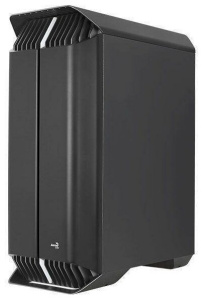 корпус aerocool gladiator duo-g-bk-v1 atx без бп, с окном, подсветка