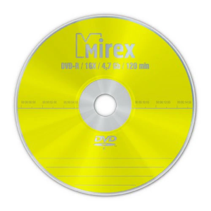 Диск DVD-R 4.7Gb 16x Mirex в конверте
