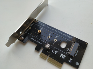 Адаптер PCI-E M.2 NGFF контроллер для SSD