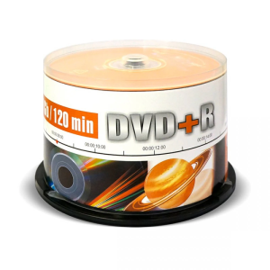 Диск DVD+R 4.7Gb 16x 50 шт. Mirex cake box  202516