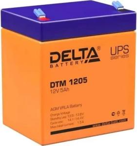 Аккумулятор 12V/5Ah, Delta DTM 1205