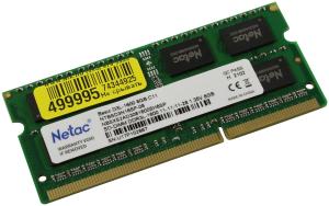 Оперативная память 8Gb Netac NTBSD3N16SP-08  DDR3L