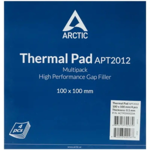 Термопрокладка ARCTIC Thermal pad ACTPD00020A 100x100 mm, t:0.5 4шт