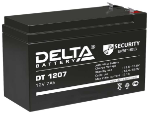 Аккумулятор 12V/7Ah, Delta DT 1207