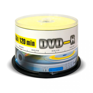 Диск DVD-R 4.7Gb 16x 50 шт. Mirex 