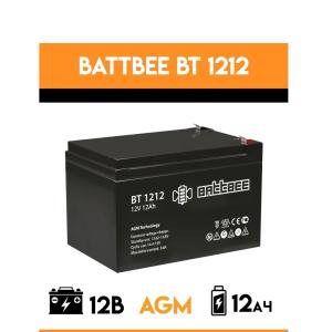 Аккумулятор 12V/12Ah, BattBee BT 1212