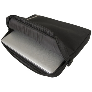сумка для ноутбука defender shiny 16"  415 х 320 х 50 мм светоотраж. полоса  полиэстер  черный
