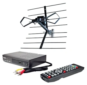 тюнер (цифровой ресивер) рэмо tv future outdoor [dvb-t/t2) ресивер + антенна внешняя