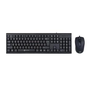 Проводная клавиатура и мышь Oklick 630M черный USB 1091260