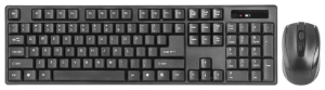 Беспроводная клавиатура и мышь Defender C-915 RU, радио, черный, полноразмерный