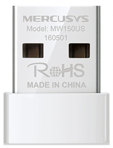 Wi-Fi адаптер Mercusys MW150US беспроводной USB