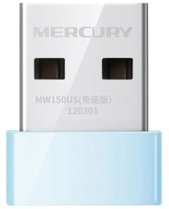 wi-fi адаптер mercusys mw150us беспроводной usb