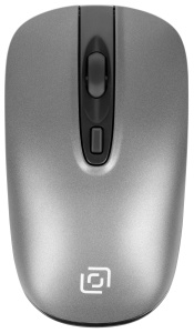беспроводная клавиатура и мышь oklick 300m серый/черный usb slim (1488402)