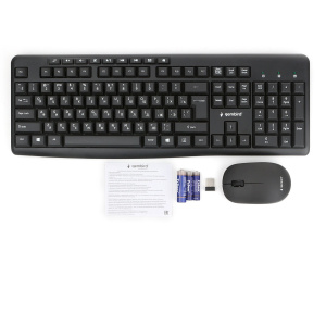 беспроводная клавиатура и мышь gembird kbs-9400 usb