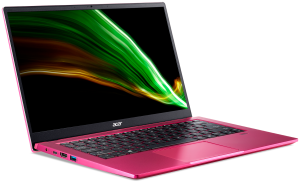 ноутбук acer swift 3 sf314-511 core i3-1115g4/8gb/ssd256gb/14"/ips/fhd/noos/red (nx.acser.003)